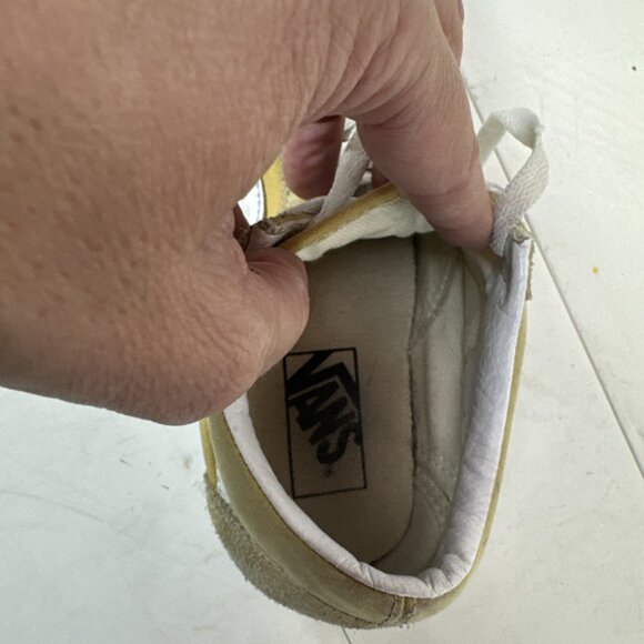 Vans Skate Old Skool Suede Canvas Shoes Banana Yellow Mens 6 Womens 7.5 - Picture 12 of 12